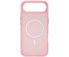Dėklas FoneKit MagSafe-yhteensopiva Soft Touch suojakuori, iPhone Air, pinkki