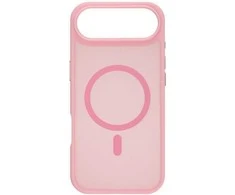 Dėklas FoneKit MagSafe-yhteensopiva Soft Touch suojakuori, iPhone Air, pinkki