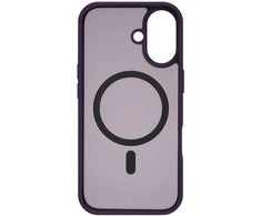 Dėklas FoneKit MagSafe-yhteensopiva Soft Touch suojakuori, iPhone 17, violetti