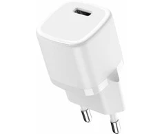 FoneKit Mini 20W -verkkovirtalaturi, USB-C, valkoinen