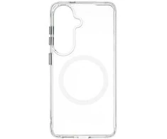 Dėklas FoneKit Premium MagSafe-yhteensopiva suojakuori, Samsung Galaxy S26, läpinäkyvä