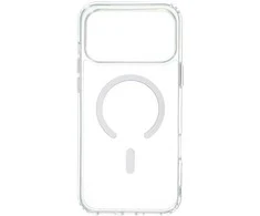 Dėklas FoneKit Premium MagSafe-yhteensopiva suojakuori, iPhone 17 Pro Max, läpinäkyvä