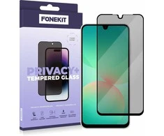 „FoneKit Privacy+“ viso ekrano apsauginis grūdintas stiklas, „Samsung Galaxy A26“