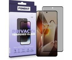 FoneKit Privacy+ viso dangčio grūdintas stiklas, OnePlus 13, juodas