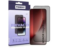 „FoneKit Privacy+“ viso ekrano apsauginis grūdintas stiklas, skirtas „Honor Magic 8 Lite“ / „Honor X9D“.