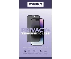 FoneKit Privacy+ viso dangčio grūdintas stiklas, iPhone 15 Pro