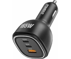 FoneKit Travel 165W, 2 x USB-C + USB-A -autolaturi