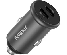 FoneKit Travel 40W, 2 x USB-C -autolaturi