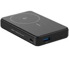 FoneKit Wireless 10K PD20W Qi2 varavirtalähde, 10 000 mAh, musta