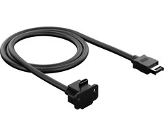Fractal Design USB-C 10Gbps Cable - Model E | Fractal Design | USB-C 10Gbps Cable – Model E | Juodas