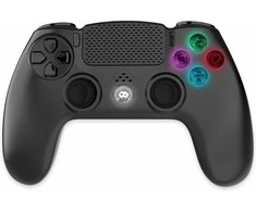 Trade Invaders Belaidis PS4 valdiklis su 3,5 mm lizdu - LED - Juodas