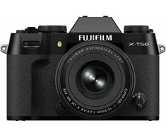 Sisteminis fotoaparatas FUJIFILM X-T50/XF16-50mmF2.8-4.8 R LM WR Juodas