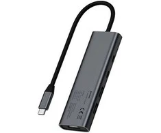 Fuj:tech 5 portin USB-C hubi, 140 W PD