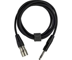 Fuj:tech 6,3 mm TRS – XLR uros signaalikaapeli, 10 m, musta