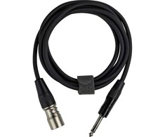 Fuj:tech 6,3 mm TRS – XLR uros signaalikaapeli, 3 m, musta