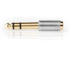 Fuj:tech 6,3 mm uros - 3,5 mm naaras -audioadapteri