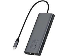 Fuj:tech 9 portin USB-C hubi, 100 W PD