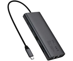 Fuj:tech 9 portin USB-C hubi, 100 W PD
