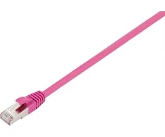 Deante Fuj:tech CAT6A S/FTP -verkkokaapeli, 0.25 m, pinkki