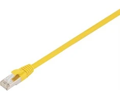 Fuj:tech CAT6A S/FTP -verkkokaapeli, 0.25 m, keltainen