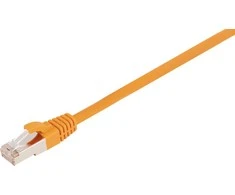 Goki Fuj:tech CAT6A S/FTP -verkkokaapeli, 0.25 m, oranssi