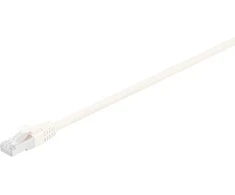 Fuj:tech CAT6A S/FTP -verkkokaapeli, 0.5 m, valkoinen
