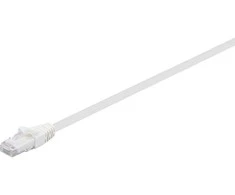 Fuj:tech CAT6A U/UTP -verkkokaapeli, 0.25 m, valkoinen