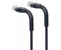 Lolo Pets Classic Fuj:tech CAT6A U/UTP -verkkokaapeli, taipuva, 2m, musta