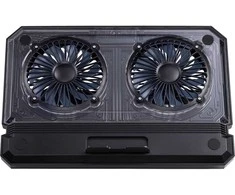 Fuj:tech Cooling Stand -kannettavalle tietokoneelle, musta