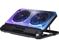 Fuj:tech Cooling Stand -kannettavalle tietokoneelle, musta