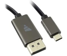 Fuj:tech DisplayPort–USB-C 8K kaksisuuntainen adapterikaapeli, 2 m