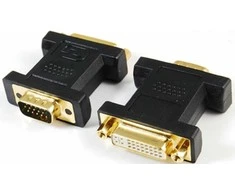 Fuj:tech DVI-naaras - VGA-uros -adapteri