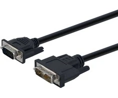 Fuj:tech DVI - VGA -adapterikaapeli, 1m