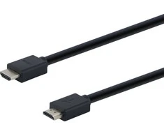 Fuj:tech HDMI High Speed su Ethernet - kabeliu, 2 m, must