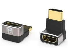 „Fuj:tech“ itin greitas HDMI 90° kampinis adapteris, 4 versija