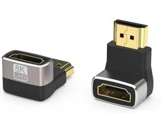MicroConnect „Fuj:tech“ itin didelės spartos HDMI 90° kampo adapteris, 3 versija