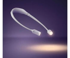 Fuj:tech luku- ja käsityövalo, USB-ladattava, valkoinen