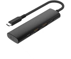Fuj:tech Slim 5 portin USB-C-hubi, 100 W PD