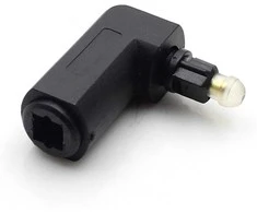 Fuj:tech TOSLINK 90° kulma-adapteri