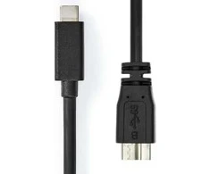 Edding Fuj:tech USB-C 3.0 - Micro-B laidas, 1m
