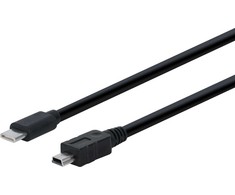 Grizzglass Fuj:tech USB-C - Mini-B kabelis, 2m