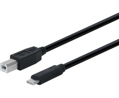 Fuj:tech USB-C - USB-B laidas, 1m
