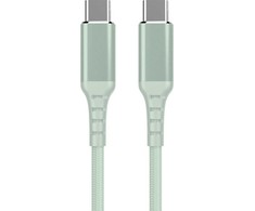 Fuj:tech USB-C - USB-C -kaapeli, 2m, vihreä