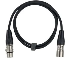 Fuj:tech XLR uros – XLR naaras mikrofonikaapeli, 7 m, musta
