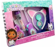 Gabby's Dollhouse Koci Domek Gabi Rinkinys Krótkofalówki Walkie Talkies Žibintuvėlis Opaska Kompas / 23884