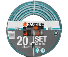 Gardena 18005-50 laikiklis + žarna 20 m