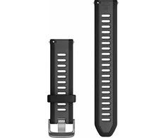 Greitai atsegamas Quick Release Garmin laikrodžio dirželis, 20 mm, Juoda/Skalūno pilka