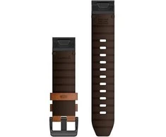 Išmaniojo laikrodžio Garmin Acc, Fenix 6 greitai atsegamas dirželis, Rudos spalvos, 22mm