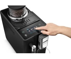 Delonghi Kavos aparatas | EXAM 440.35.B RIVELIA | Slėgis 19 bar | Su pieno plakikliu | Automatinis | 1450 W | Onyx Juodas