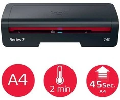 GBC 240 Home Office Laminavimo aparatas A4, 400 mm/min, Juoda/Raudona